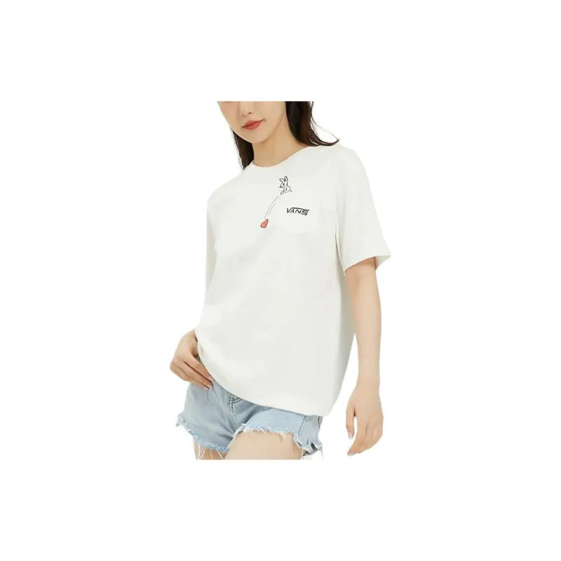 Vans T Shirts Women's White-3