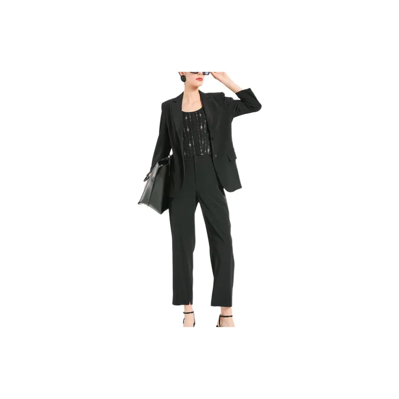BESIONIA SS23 Suit Trouser Women's Black-1