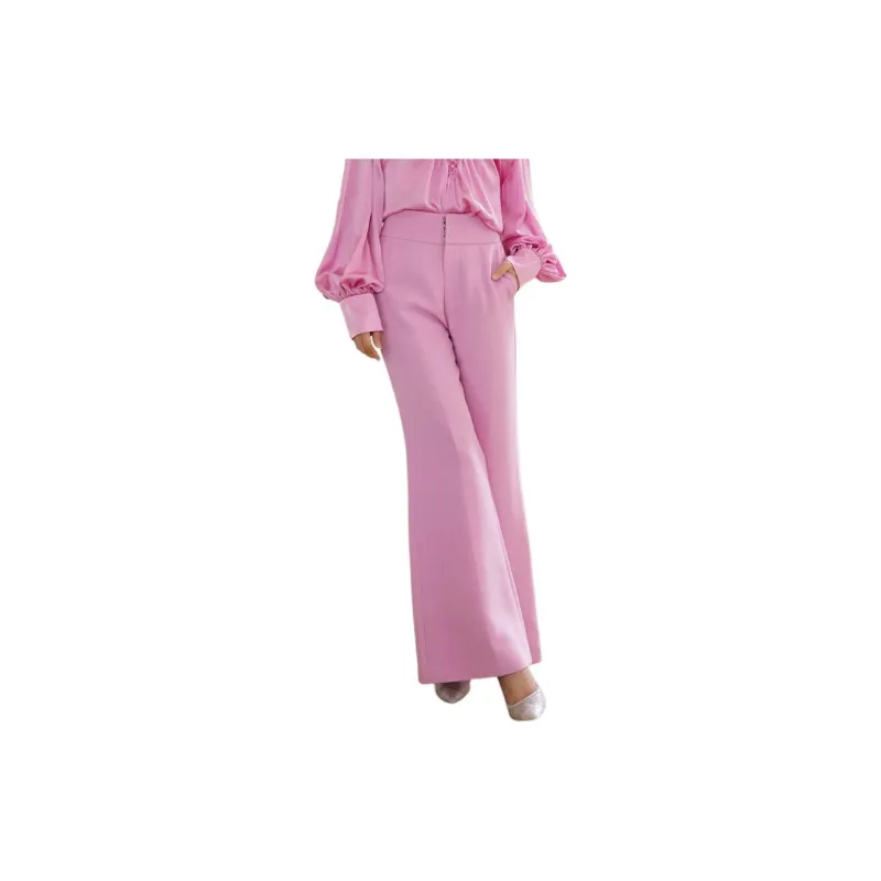 BESIONIA FW24 Casual Pants Women's Pink Purple-2