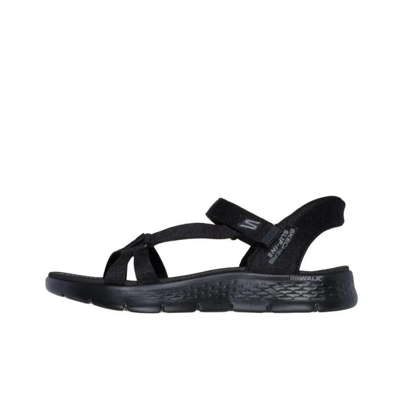 Skechers Go Walk Fle Beach Sandals Women's Black-0