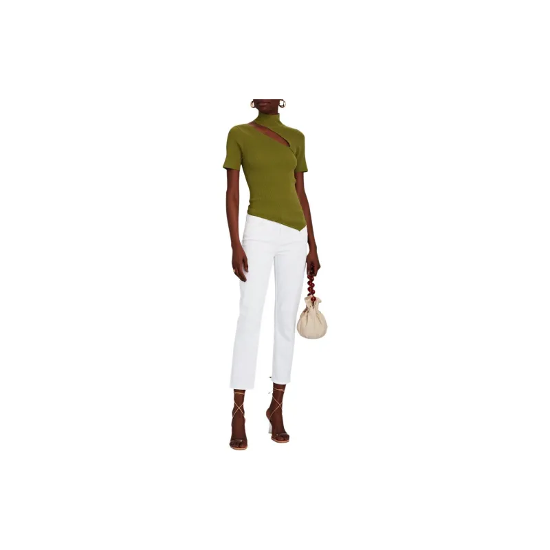 L'AGENCE Jeans Women's White-4