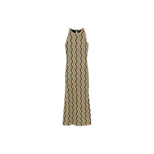 MISSONI Sleeveless Dresses Women's Gold