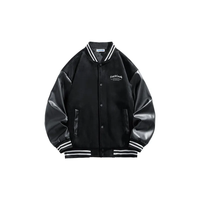 FONDLOOK Baseball Jacket Unisex-1