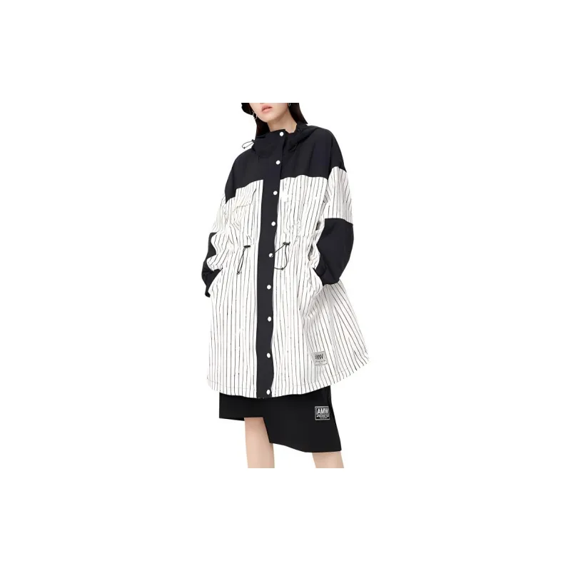 FILA MIHARA YASUHIRO Collaboration Collection Jacket Women's Lotus Gray & Bellflower Purple-2