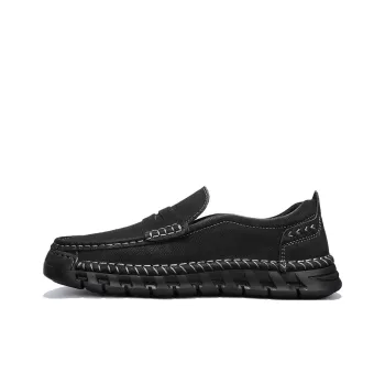 Bull charm Men's Casual Shoes Men Low Top Black/Brown/Gray