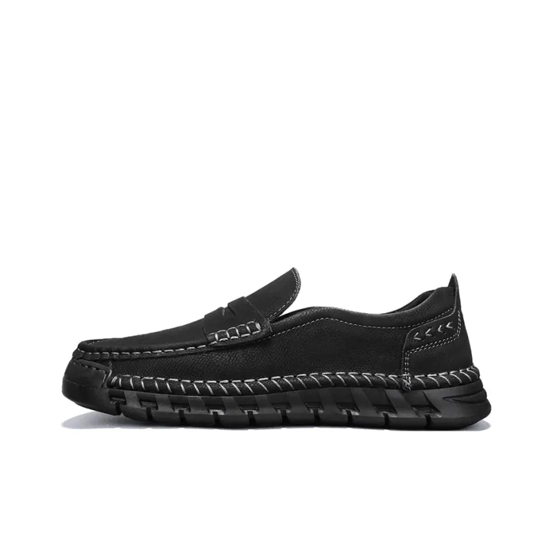 Bull charm Men's Casual Shoes Men Low Top Black/Brown/Gray-0