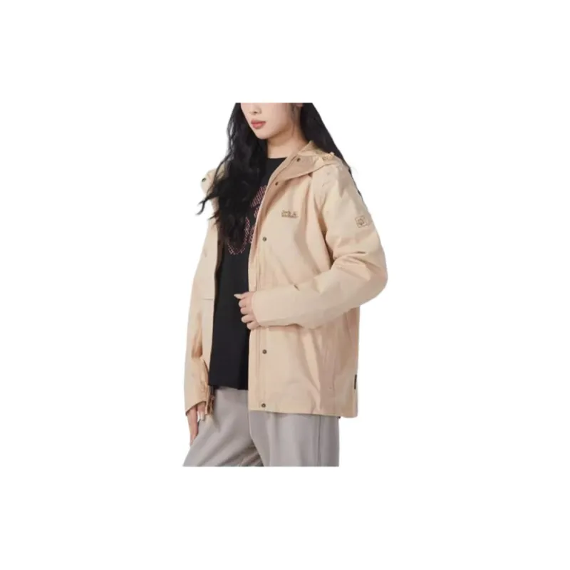 Jack Wolfskin Jackets & Coats Women's Khaki-3