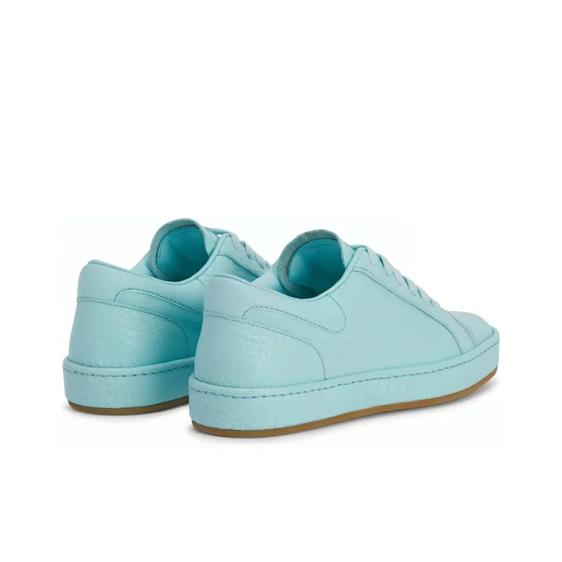 Giuseppe Zanotti Gz city Crocodile effect Leather Sneakers Women's-4