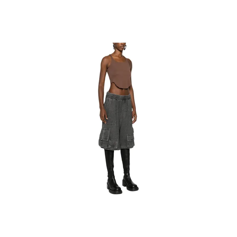 Rick Owens DRKSHDW Basic Tank Cropped Top-3