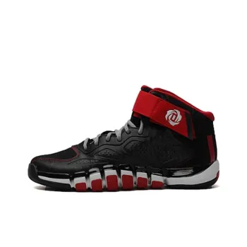 Adidas D Rose Dominate Anti-Slip Wear-Resistant Mid-Top Basketball Shoes Men's Black