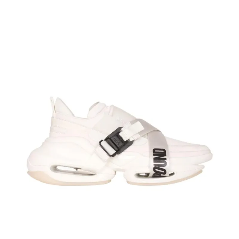 BALMAIN B Bold Chunky Sneakers Women's Low Top White-1