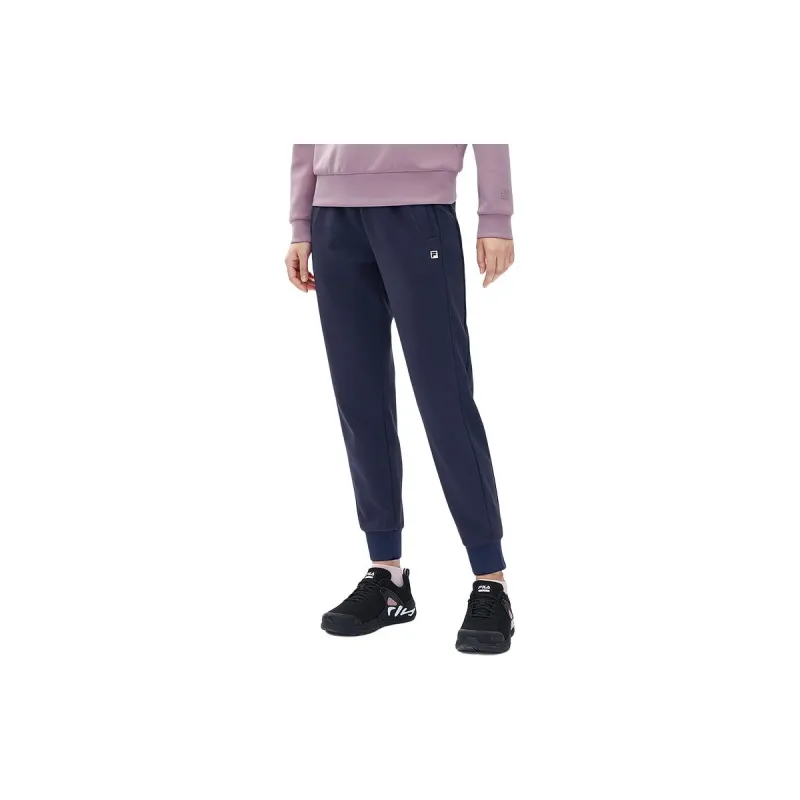 FILA Athletics Knitted Sweatpants Women's Royal Blue-2