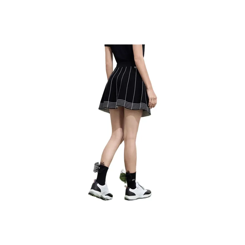 FILA Golf Series Casual Short Skirts Women's Black-6
