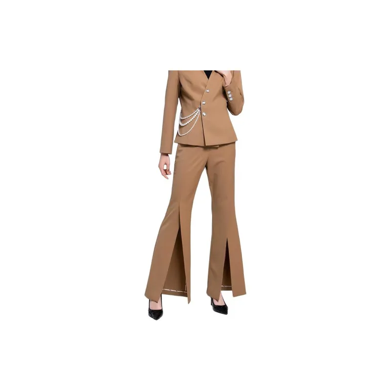 BESIONIA SS22 Suit Trouser Women's Camel-1