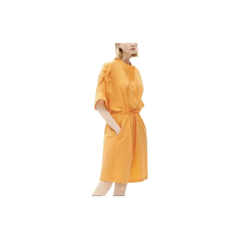 FILA Short Sleeved Dresses Women's Orange-4
