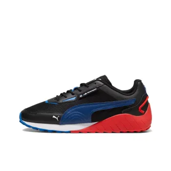 PUMA Anti Slip Wear Resistant Low Top Casual Shoes Unisex Black Red