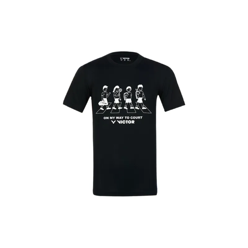 VICTOR Badminton Clothing Unisex Black-1