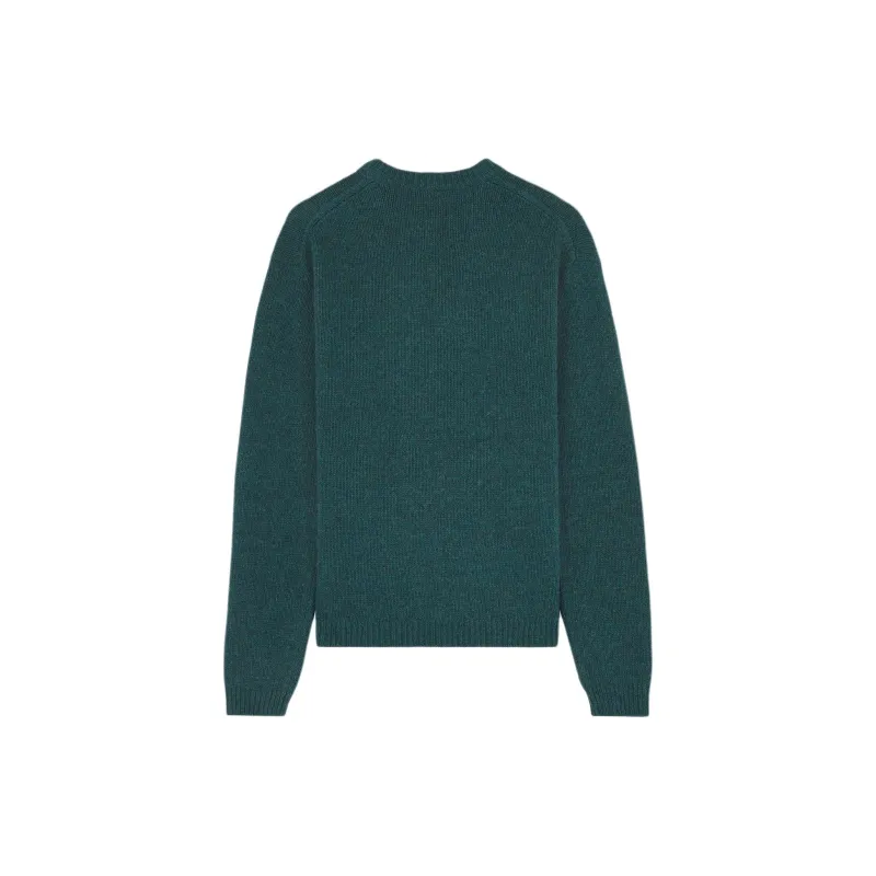 Maison Kitsune Dressed Fox Intarsia Crewneck Jumper-1