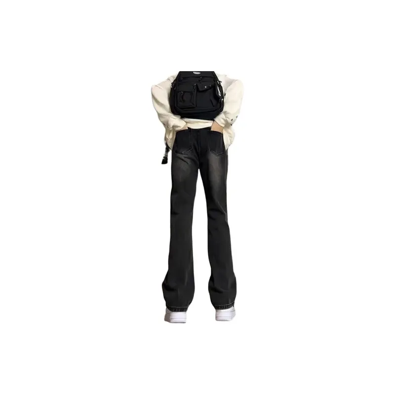 Concubine Zhu Jeans Unisex Black-3