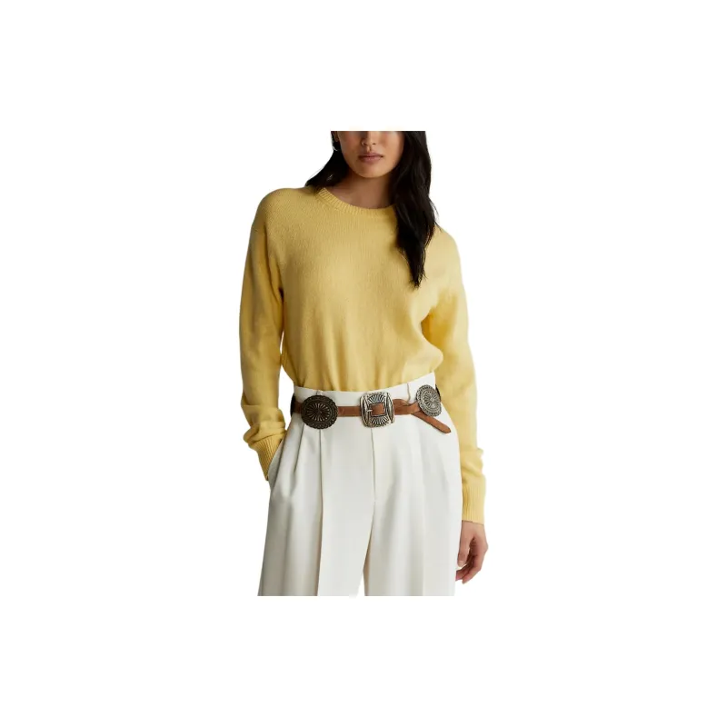 Polo Ralph Lauren Sweater Women's Yellow-2