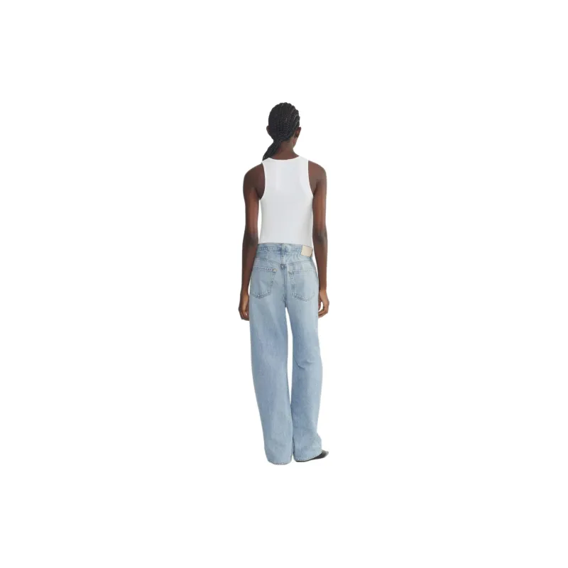 ARITZIA Citizens Of Humanity Gwendoline Scrunch Jean Jeans Women's Dakota/Light Blue-2