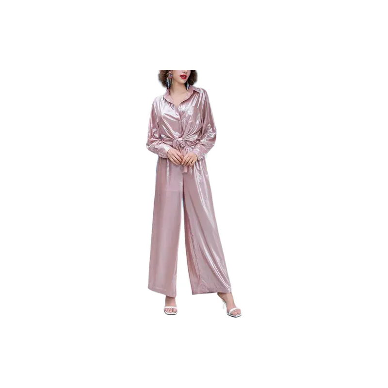 BESIONIA SS23 Casual Pants Women's Pink-1