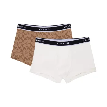 COACH SS23 Boxer Shorts Men's 2 Pack