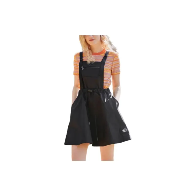 FILA Sleeveless Dress Women's Jet Black-6