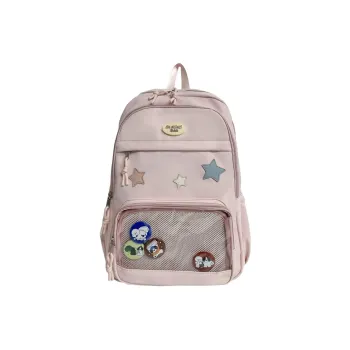 Travel Twill Backpack Women's Pink/Khaki/Blue/Ecru