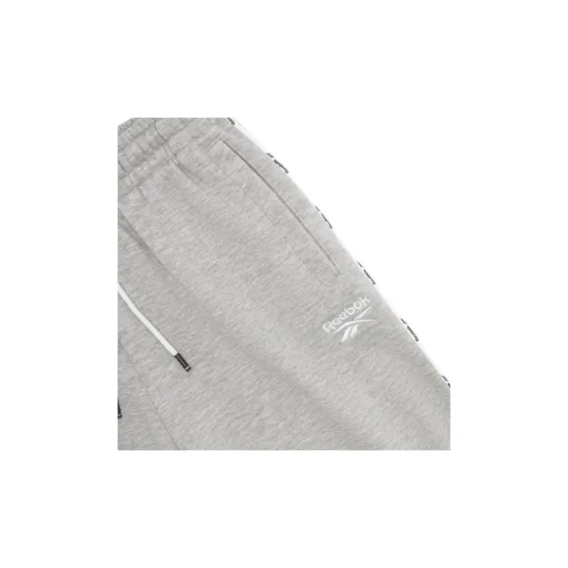 Reebok W RI Fleece Pant Knitted Sports Pants Women's Gray-2