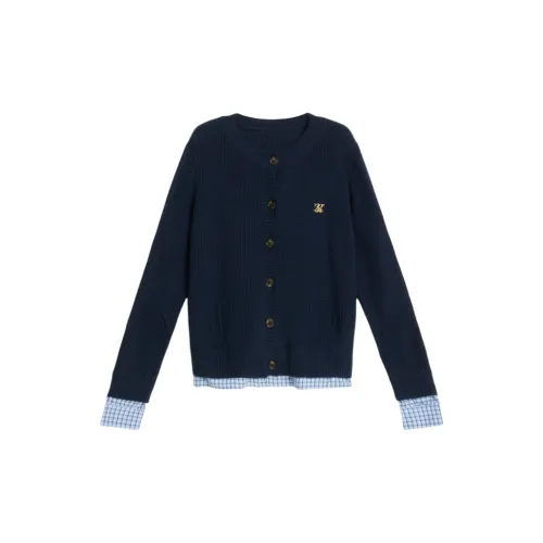 Princess Berdele Knitwear Women's Navy Blue