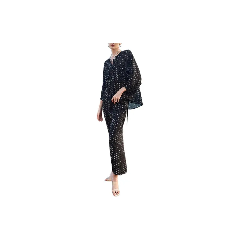 BESIONIA SS23 Casual Pants Women's Black-1