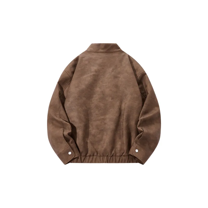 Menblero Leather Jackets Coats Unisex-5