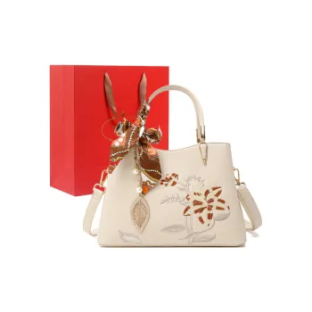 PAYOT PU One Shoulder Handbags Regular Women's Ecru