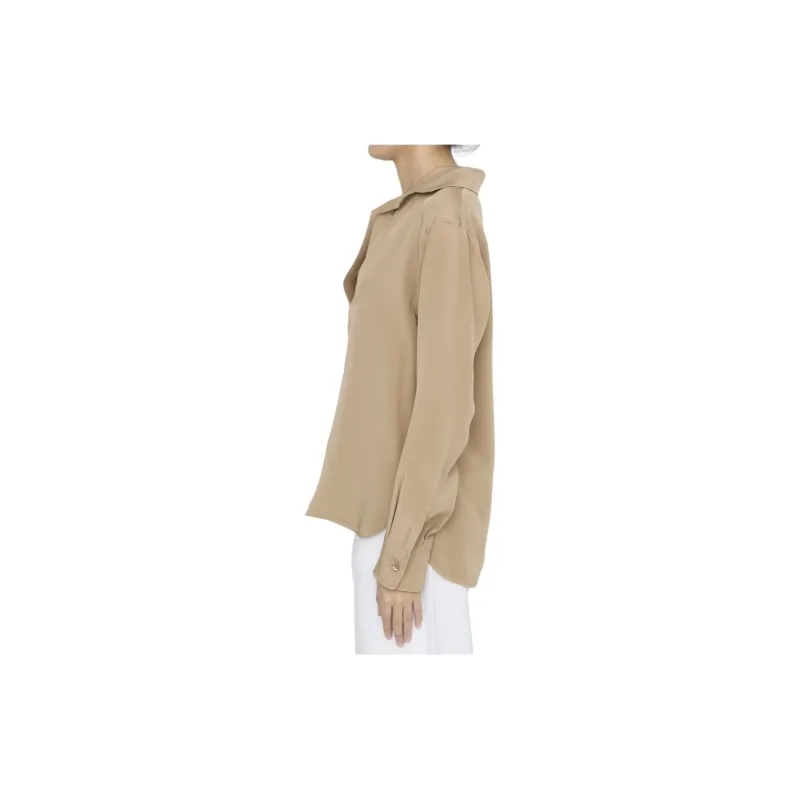 MaxMara V Neck Long Sleeved Shirt-3