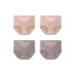 Cameo Brown+Cameo Brown+Purple+Purple-4 Pack