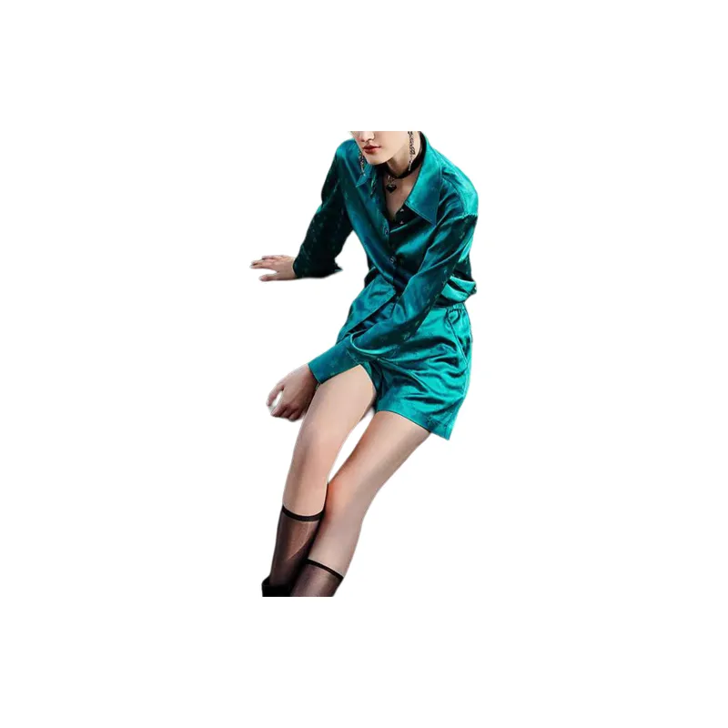 BESIONIA SS23 Shirt Women's Olive Green-3