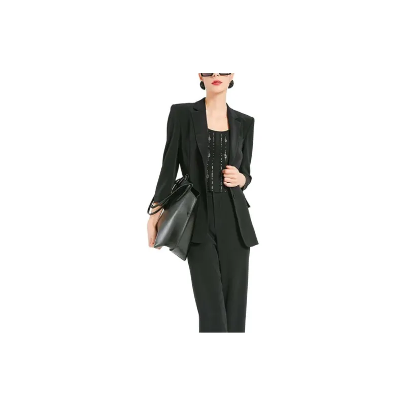 BESIONIA SS23 Suit Trouser Women's Black-6