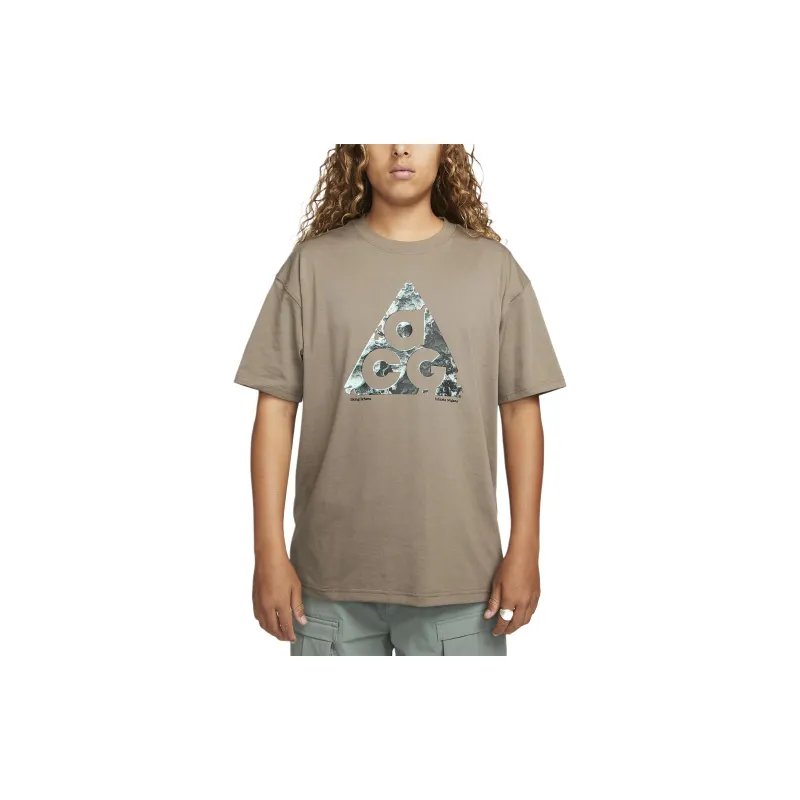 Nike T Shirts Women's Brown-2