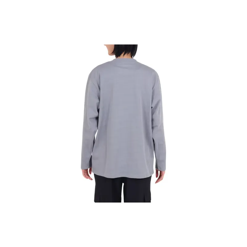 Under Armour Drop Shoulder Sleeve T Shirt Women's Smoke Gray-4