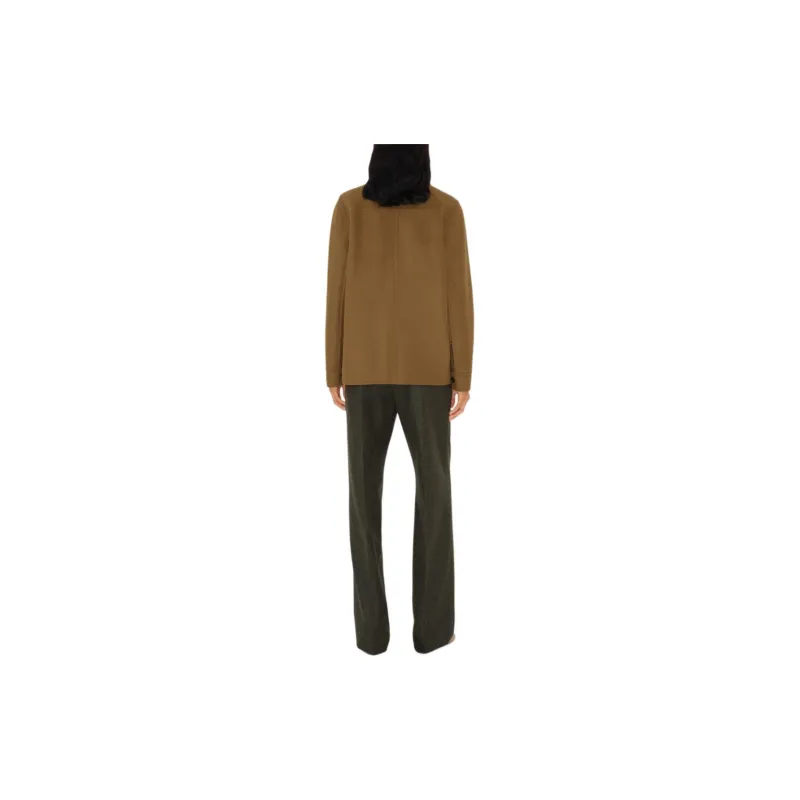 Burberry Collared Button Up Jacket-2