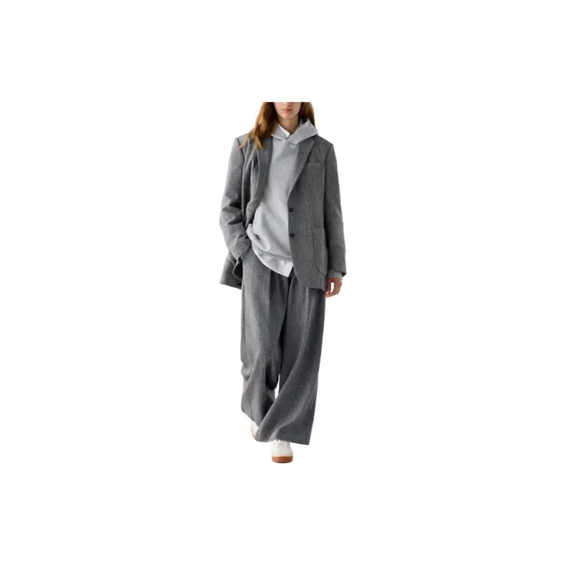 UNIQLO Casual Pants Women's Dark Gray-1