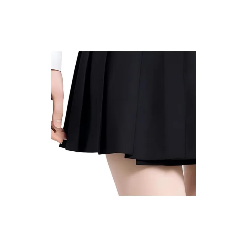 BESIONIA FW23 Casual Short Skirts Women's Black-4