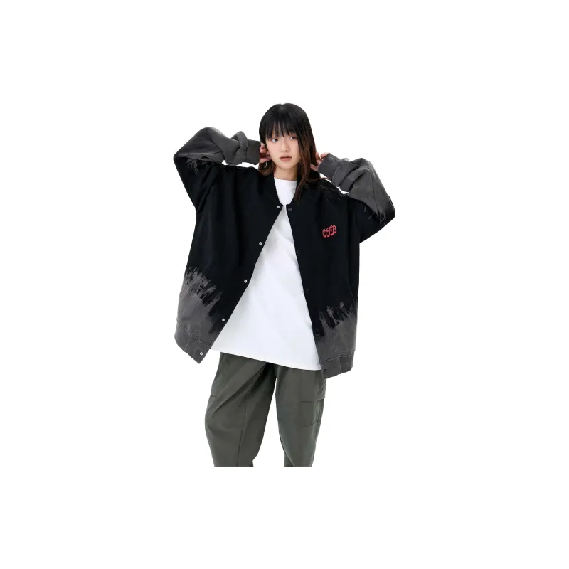 OTB Baseball Jacket Unisex Black-5