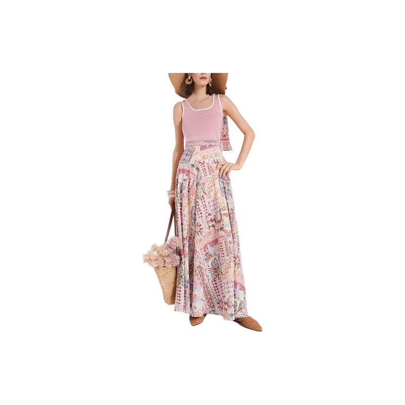 BESIONIA SS24 Tank Tops Women's Pink-1