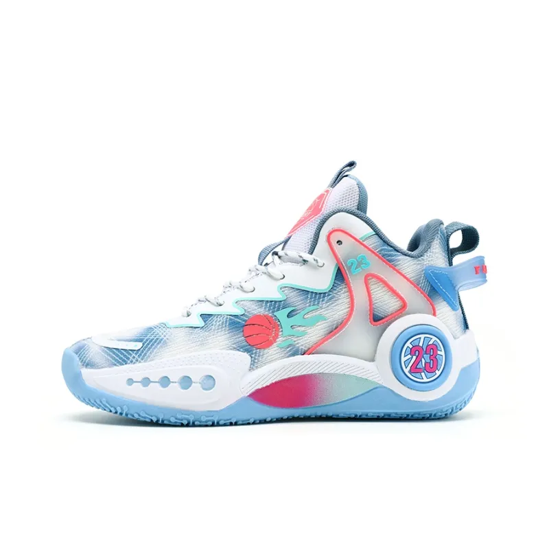 MUSHILANDI Shock Absorbers Rebound Mid Top Basketball Shoes Unisex-1