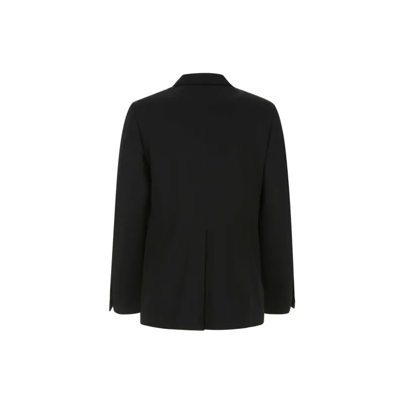 Alexander McQueen Single Breasted Long Sleeved Jacket-3