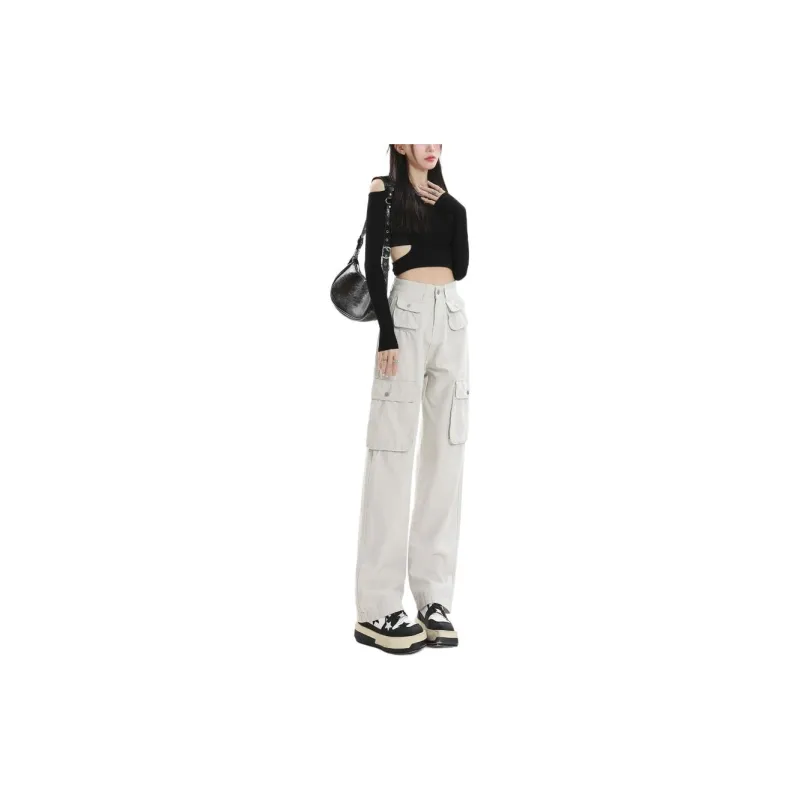 YINLEI Cargo Pants Women's-4