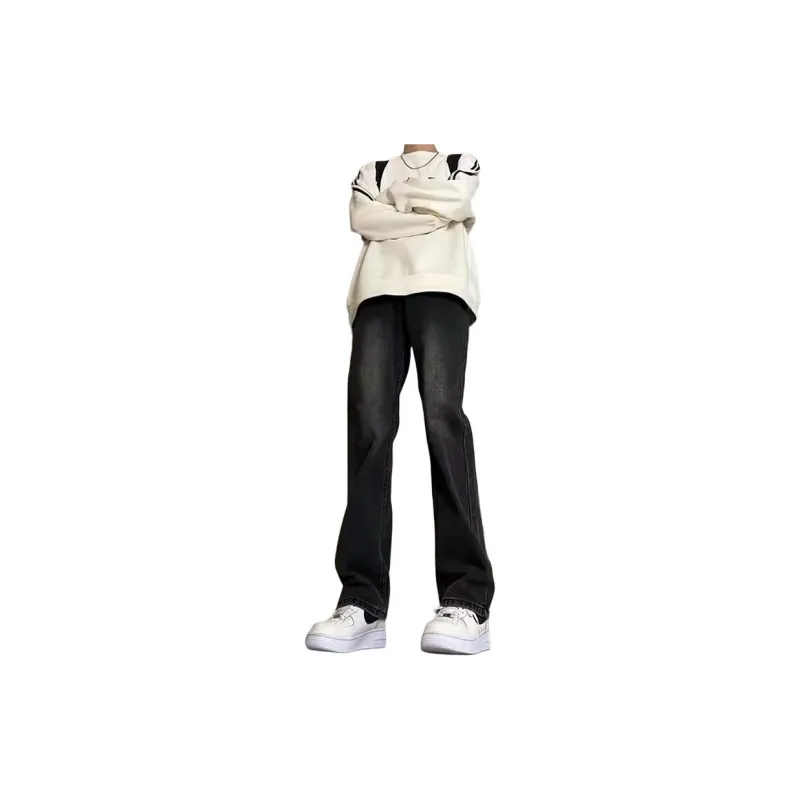 Concubine Zhu Jeans Unisex Black-2