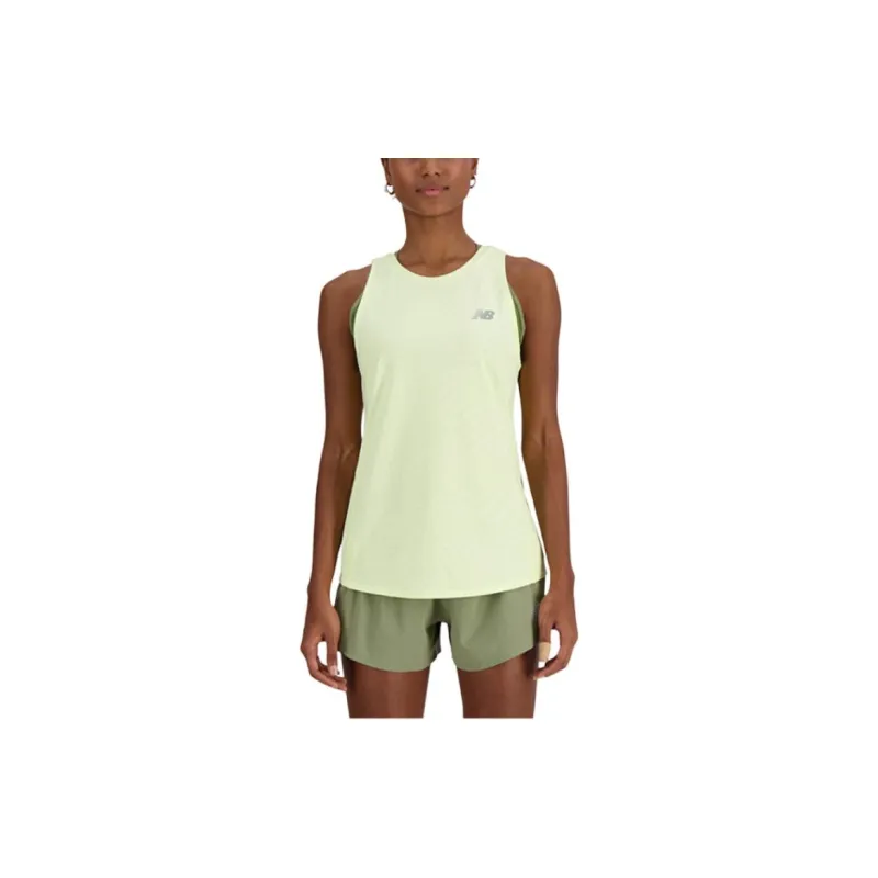 New Balance Tank Top Women's Light Lime-2